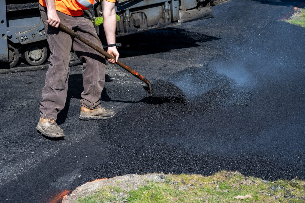 Adding asphalt to driveway